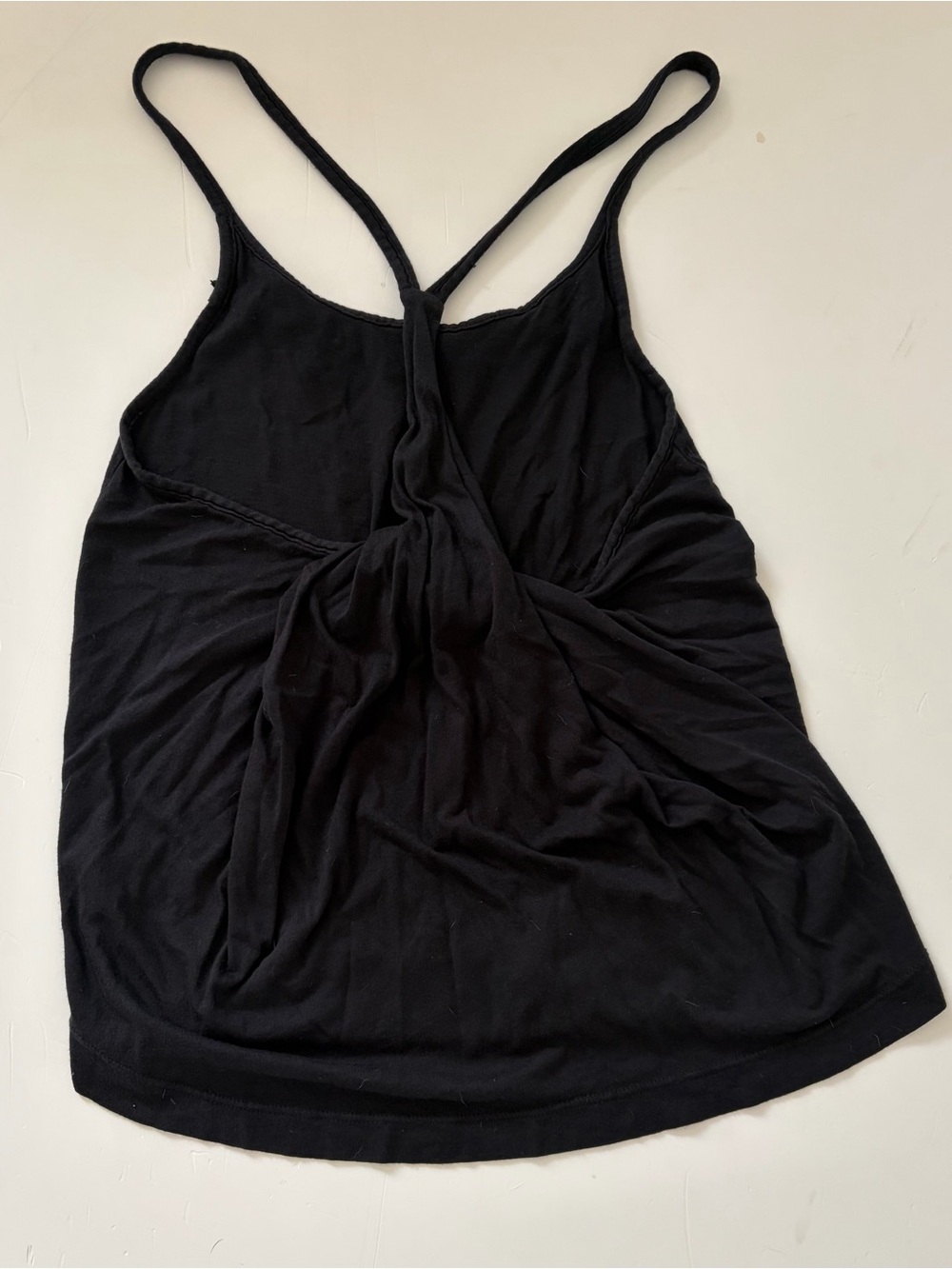 Splendid Black Ruffle Racerback Tank - Picture 3 of 5